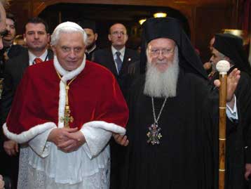 Στην Αγία Έδρα ο Οικουμενικός Πατριάρχης για τη θρονική εορτή της Ρώμης