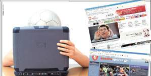 To Euro 2008 στο Ίντερνετ