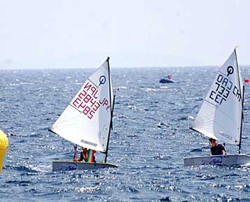 Η Σαρρή 8η στο ευρωπαϊκό πρωτάθλημα Οπτιμιστ