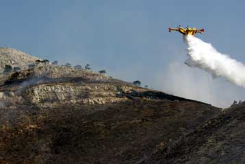 Υπό έλεγχο οι φωτιές που έχουν ξεσπάσει σε διάφορα σημεία της χώρας