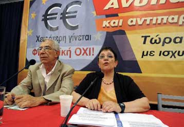 «Καρφί στην καρδιά της ΕΕ» ζητά για τις Ευρωεκλογές η Αλέκα Παπαρήγα