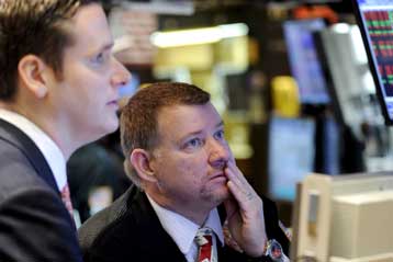 Σε πτώση η Γούολ Στριτ, κερδισμένη την Τετάρτη η Ευρώπη