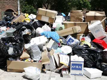 Σύσκεψη στην Εισαγγελία για την επίλυση του θέματος των σκουπιδιών στη Θεσσαλονίκη