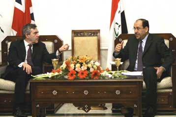 Μείωση στρατευμάτων στο Ιράκ, αλλά χωρίς χρονοδιάγραμμα επιθυμεί ο Μπράουν