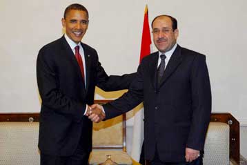 «Εποικοδομητικές» συνομιλίες του Μπάρακ Ομπάμα στη Βαγδάτη