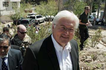 Στο Αφγανιστάν ο Γερμανός υπουργός Εξωτερικών Φρανκ-Βάλτερ Στάινμαγερ