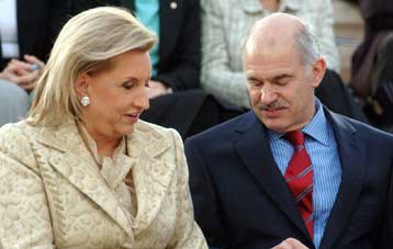 Συνάντηση για την Ολυμπιακή Εκεχειρία είχαν Φ.Πετραλιά και Γ.Παπανδρέου