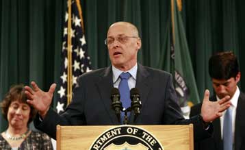 Εντός μηνών και όχι ετών θα ξεπεραστεί η κρίση στις ΗΠΑ, εκτιμά ο Χ.Πόλσον