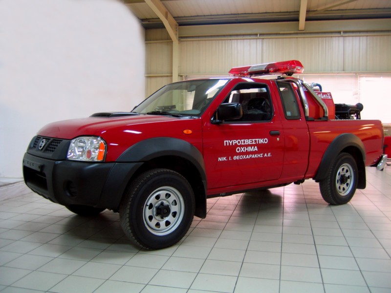 Εκδοση πυροσβεστικού οχήματος για το νέο Nissan Pick-up