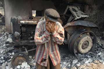 Πύρινος εφιάλτης στην επαρχία Αττάλεια της Τουρκίας