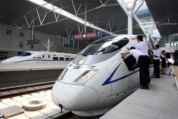 Την ταχύτερη υπερταχεία εγκαινίασε το Πεκίνο ενόψει Ολυμπιακών