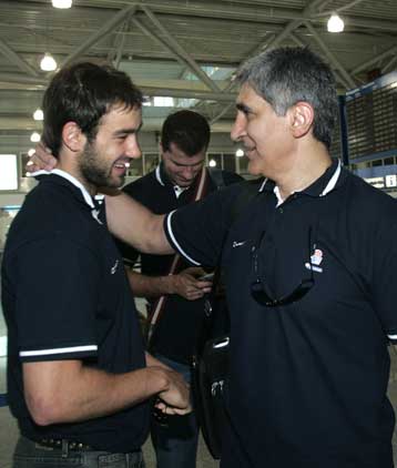 «Θα κάνουμε τους Ελληνες περήφανους» υποσχέθηκαν Γιαννάκης και Σπανούλης