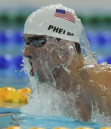 Νέο Ολυμπιακό ρεκόρ για τον Φελπς στα 400μ. μικτής ατομικής