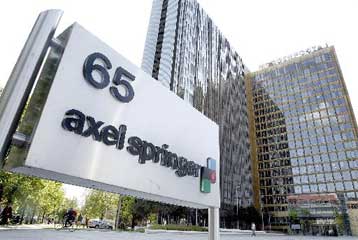 Αύξηση 73% σημείωσαν τα κέρδη β΄τριμήνου του ομίλου ΜΜΕ Αξελ Σπρίνγκερ