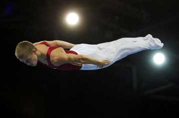 H 8άδα του τελικού ανδρών στο τραμπολίνο