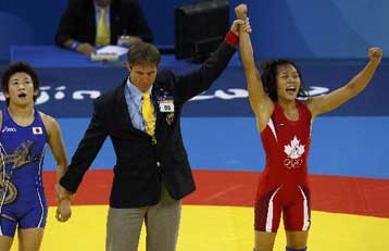 Χρυσό μετάλλιο για τον Καναδά στα 48κ. της ελευθέρας πάλης