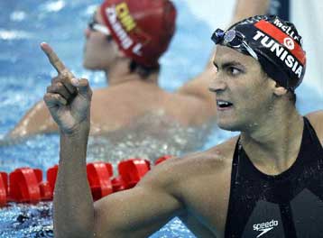 Μελούλι από… χρυσάφι για την κολύμβηση της Τυνησία