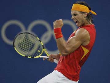 Ο Ναδάλ «χρυσός» Ολυμπιονίκης του Πεκίνου στο απλό του τένις