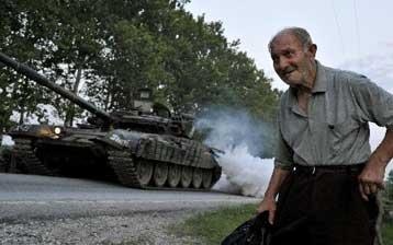 Αρχισε η αποχώρηση του ρωσικού στρατού από τη Γεωργία