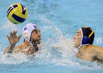 Νίκη της Εθνικής ανδρών του πόλο με 13-8 επί της Κίνας