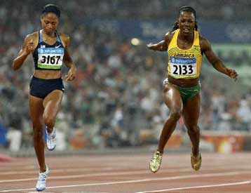 Χρυσό και ασημένιο στα 200μ. γυναικών… όπως το 2004