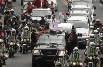 Υποδοχή ήρωα του «χρυσού» Σαλαντίνο στον Παναμά