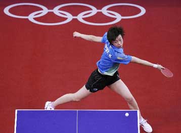 Η Ζανγκ κατέκτησε το χρυσό μετάλλιο στο ατομικό του πινγκ πονγκ