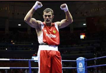 Ο Ρώσος πυγμάχος Τσαχκίεφ «χρυσός» Ολυμπιονίκης βαρέων βαρών