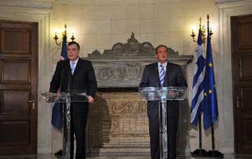 Με τον Ισλανδό ομόλογό του συναντήθηκε ο Κ.Καραμανλής