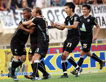 Εξαιρετική εμφάνιση και νίκη 2-0 του ΠΑΟΚ επί του ΟΦΗ στην Κρήτη