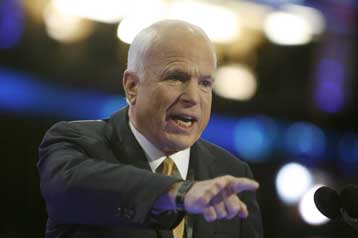 Το στίγμα ενός διαφορετικού ρεπουμπλικάνου έδωσε ο ΜακΚέιν αποδεχόμενος το χρίσμα