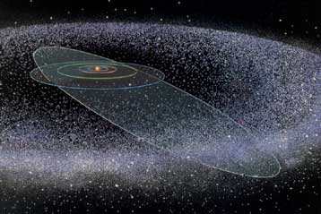 «Ανάδρομος» αστεροειδής δίνει στοιχεία για τη γειτονιά των κομητών