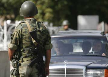 Γεωργιανός αστυνομικός σκοτώνεται από πυρά κοντά σε ρωσικό σημείο ελέγχου