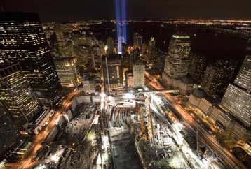 Εκδηλώσεις μνήμης επτά χρόνια μετά την τραγωδία της 11ης Σεπτεμβρίου