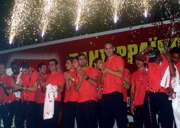 Εγκαινιάστηκε το ανακαινισμένο γήπεδο των Σερρών