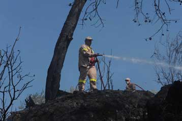 Υπό μερικό έλεγχο φωτιά στο Σοφικό Κορινθίας