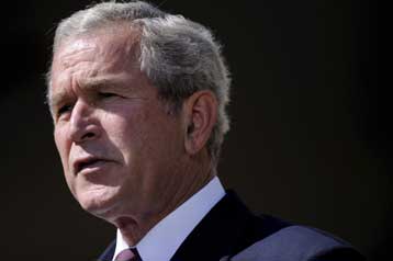 Ικανή η αμερικανική οικονομία να ξεπεράσει την κρίση, τονίζει ο Τζορτζ Μπους