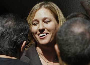 Αλλαγή σελίδας για το Ισραήλ με την Τζίπι Λίβνι στην ηγεσία του Καντίμα