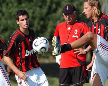 Προπόνηση με κάμερες «big brother» στο Μιλάνο!