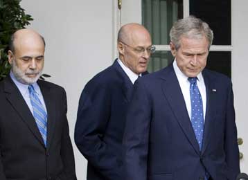 Στα 700 δισ. δολάρια το κόστος του σχεδίου Μπους για την έξοδο από την κρίση