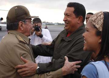 Η Κούβα πρώτος σταθμός της διεθνούς περιοδείας του Ούγκο Τσάβες