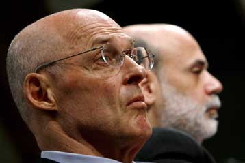 Έντονος σκεπτικισμός στο Κογκρέσο για το «σχέδιο Πόλσον-Μπερνάνκι»