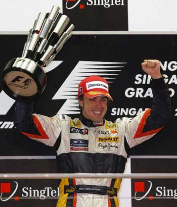 Αλόνσο ο… ιππότης της νυχτερινής ασφάλτου