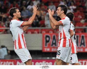 Με… σόου πέρασε στους ομίλους ο Ολυμπιακός, 5-0 τη Νόρντζελαντ