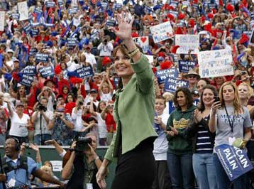 «Φίλο» με τους τρομοκράτες χαρακτήρισε τον Ομπάμα η Σάρα Πέιλιν