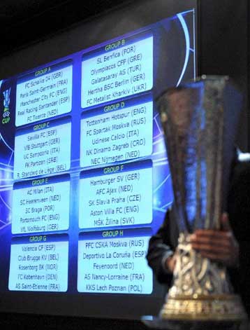 Με Μπενφίκα, Γαλατάσαραϊ, Χέρτα Βερολίνου και Μέταλιστ Καρκίφ κληρώθηκε ο Ολυμπιακός