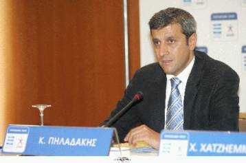 Ικανοποίηση Πηλαδάκη για τις παραπομπές διαιτητών