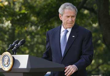 Η ανησυχία προκαλεί μεγαλύτερη αστάθεια στις αγορές, δηλώνει ο Μπους