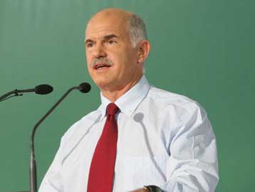 Ελληνικό «Νιου Ντιλ» για την έξοδο από την κρίση προτείνει ο Γ.Παπανδρέου