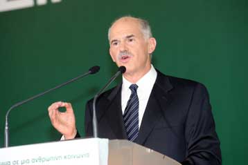 Δικαιότερο φορολογικό σύστημα υπόσχεται ο Γ.Παπανδρέου